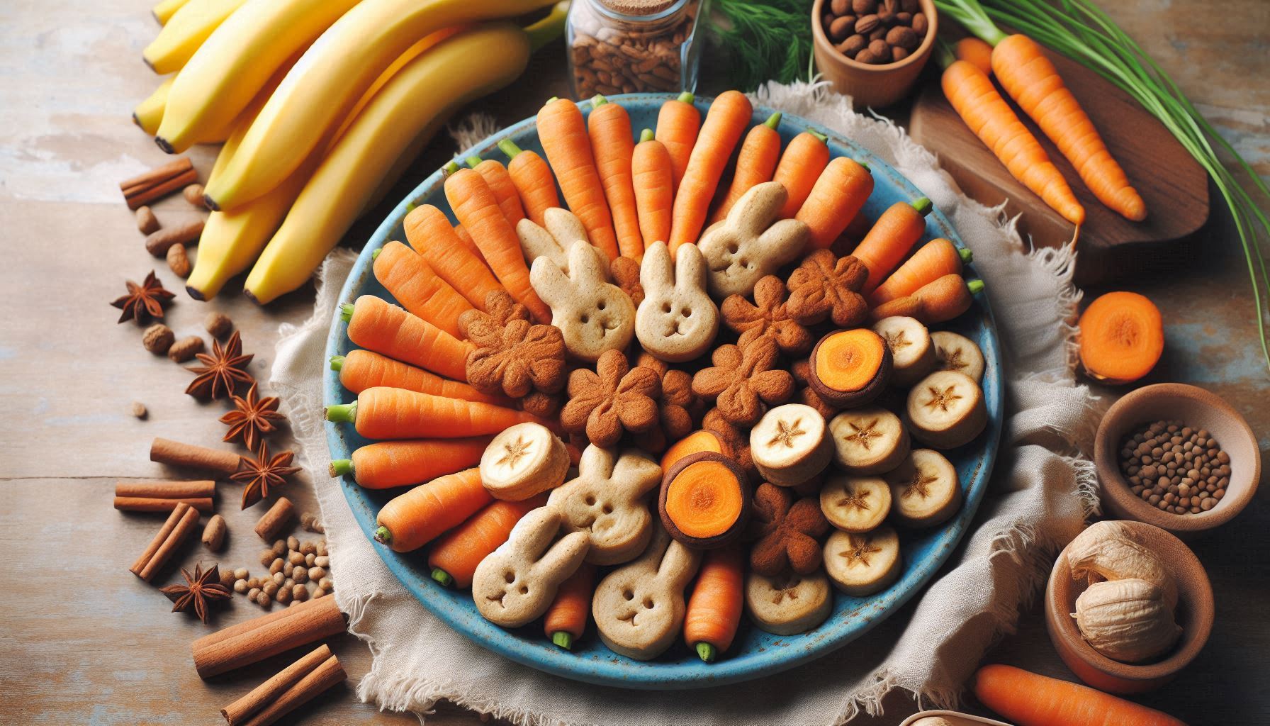 Banana carrots treat